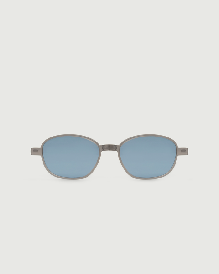 Ocean Polarized::Penn Clip-Ons pilot blue metal front