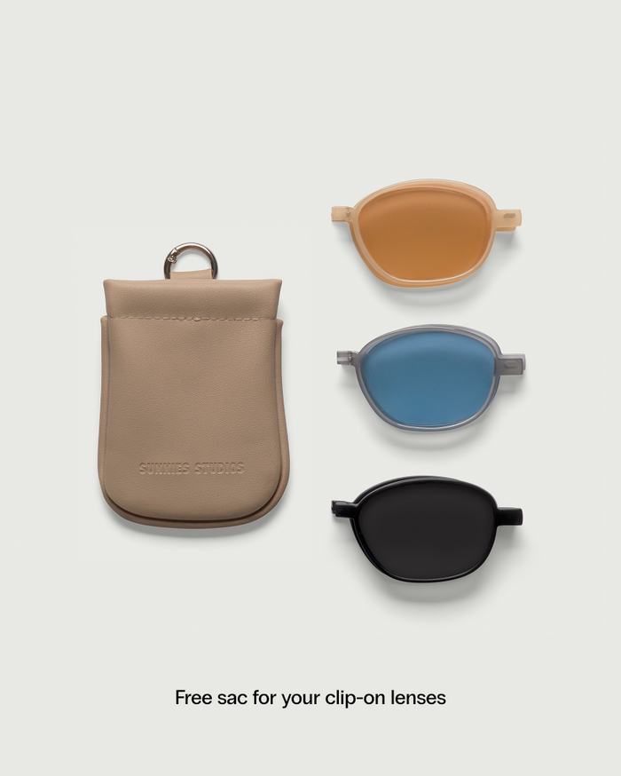 Ocean Polarized::Penn Clip-Ons pilot blue metal lenses