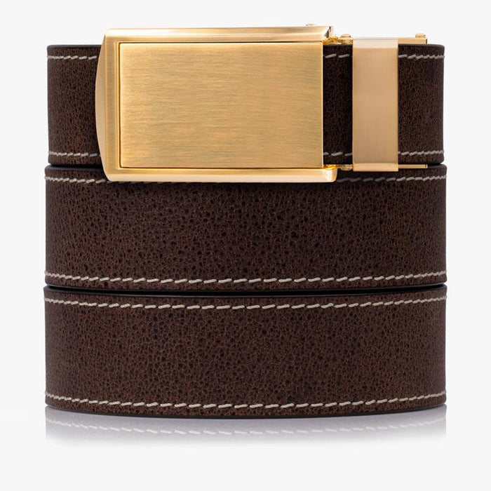 Woodland Premium Full Grain Leather Belts - SlideBelts