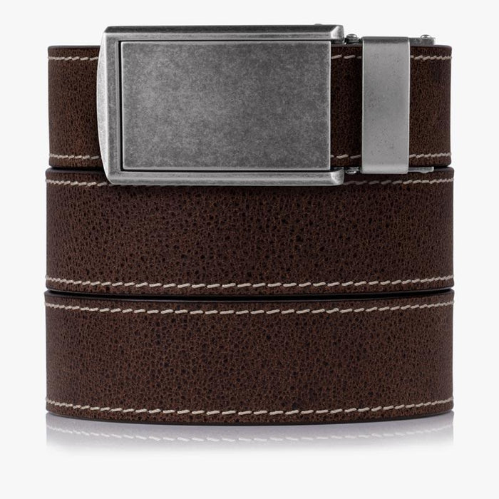 Woodland Premium Full Grain Leather Belts - SlideBelts