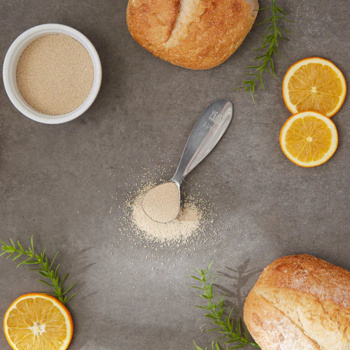Yeast Spoon in use