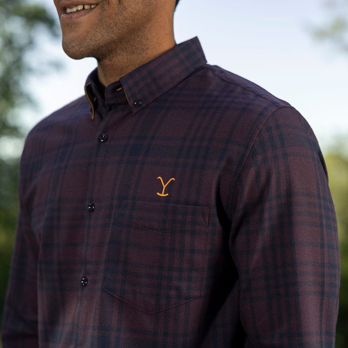 RSVLTS Yellowstone Yellowstone "We Don’t Choose the Way"- BorlandFlex™ Long Sleeve Flannel