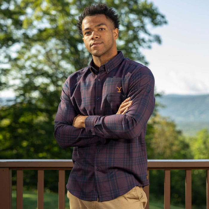 RSVLTS Yellowstone Yellowstone "We Don’t Choose the Way"- BorlandFlex™ Long Sleeve Flannel