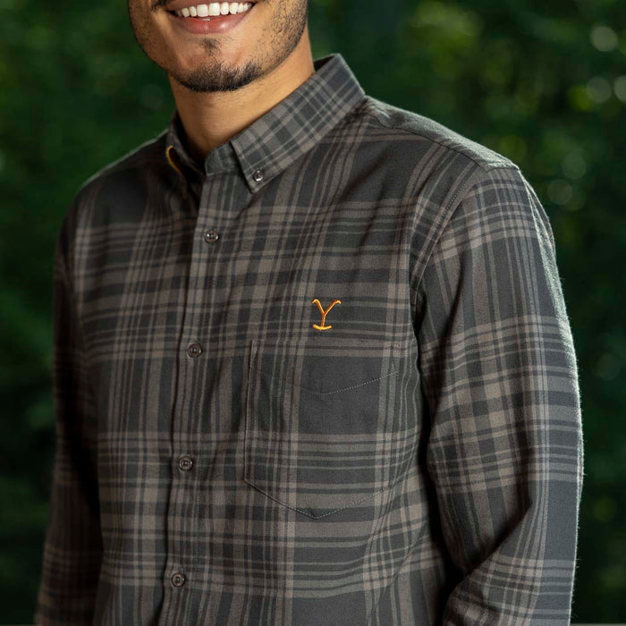RSVLTS Yellowstone Yellowstone "Worth Fighting For" - BorlandFlex™ Long Sleeve Flannel