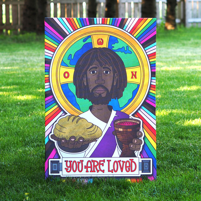 "You Are Loved" Jesus Canvas Print