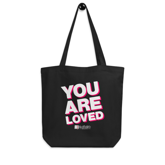 "You Are Loved" Jesus Eco Tote Bag