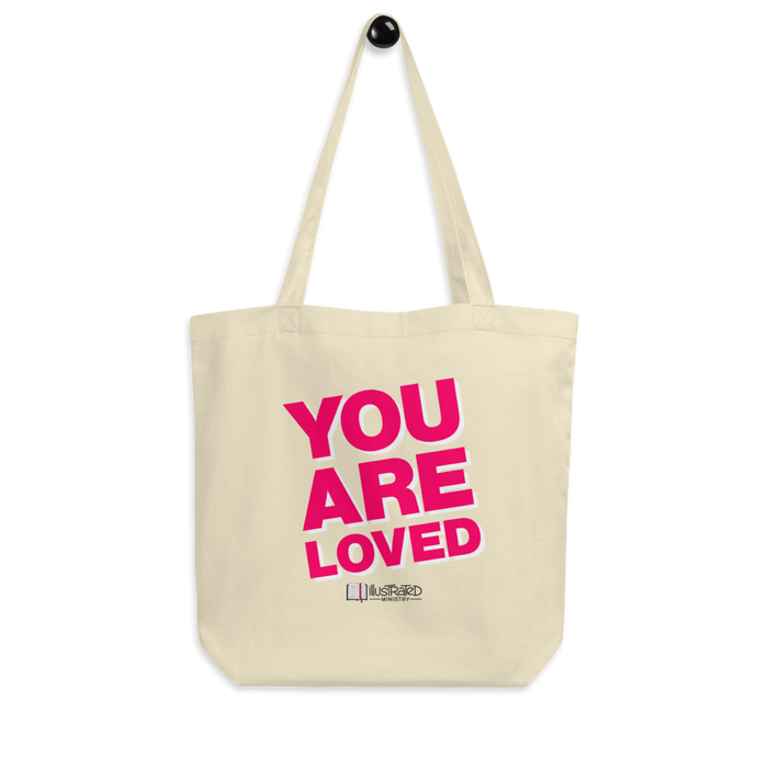 "You Are Loved" Jesus Eco Tote Bag