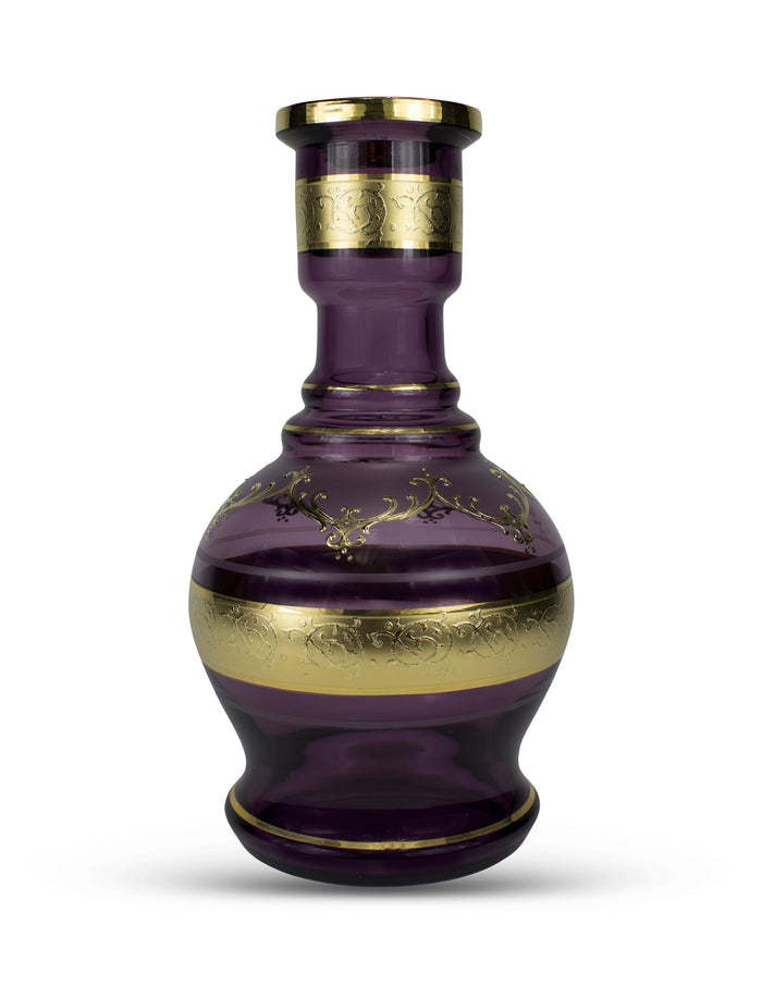 Zahrah Special Edition-Jumbo 2 Hand Made Bohemian Czech Republic Base with 24K Gold Filigree (Wholesale)