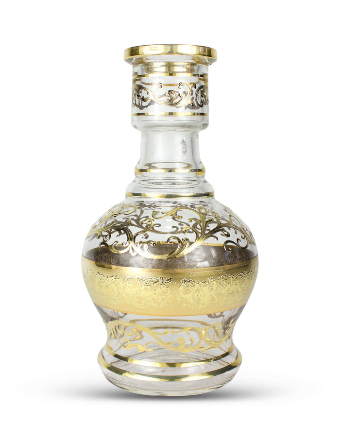 Zahrah Special Edition-Jumbo 2 Hand Made Bohemian Czech Republic Base with 24K Gold Filigree (Wholesale)